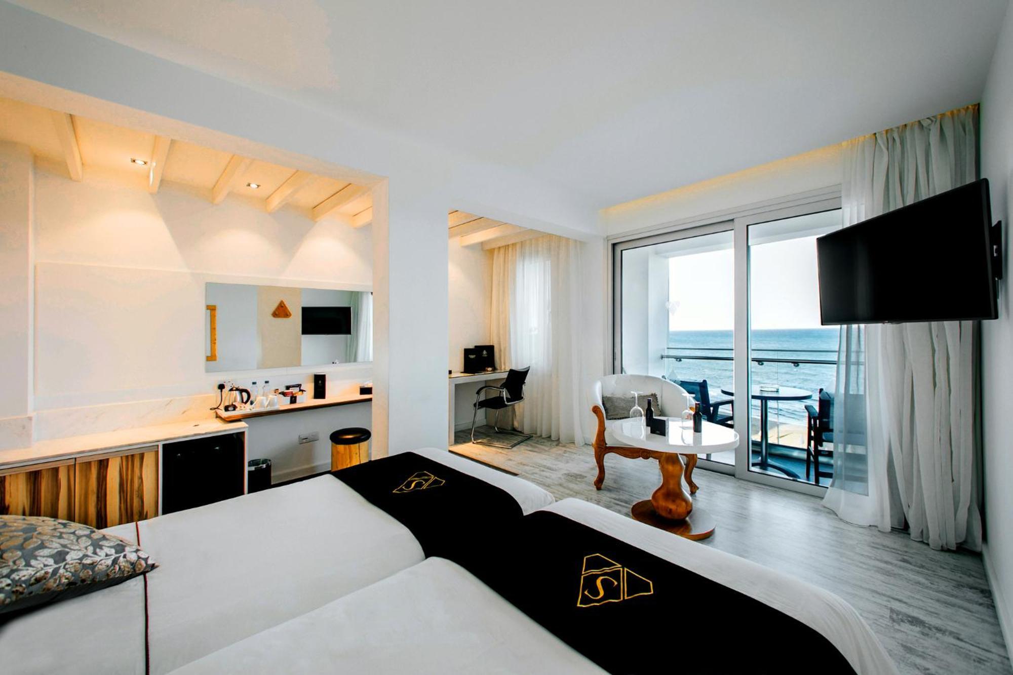 Chambre Lits Jumeaux Supérieure - Vue sur Mer